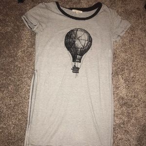 Hot air ballon tunic top
